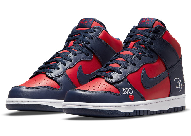 Nike SB Dunk High Supreme By Any Means Navy