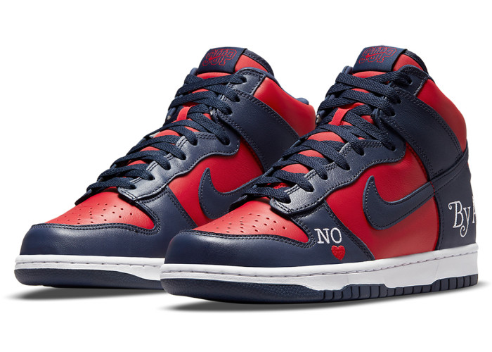 Nike SB Dunk High Supreme By Any Means Navy