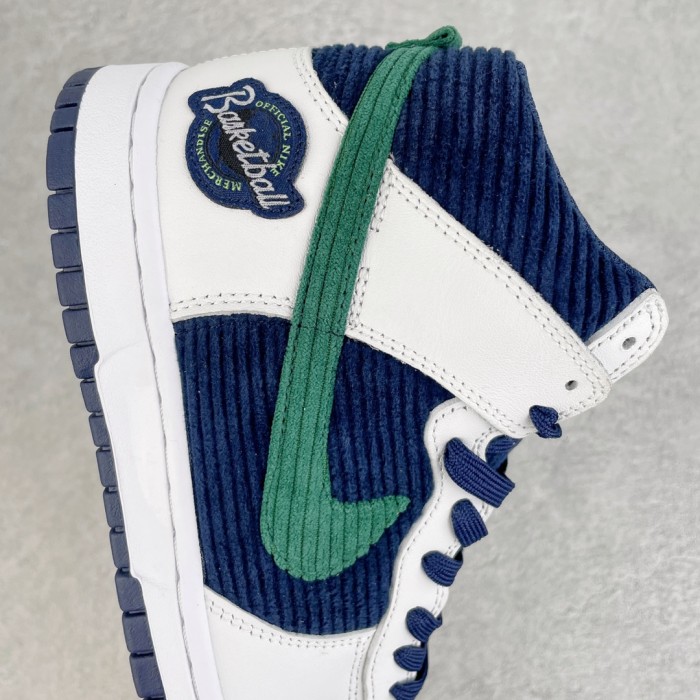 Nike Dunk High Sports Specialties White Navy