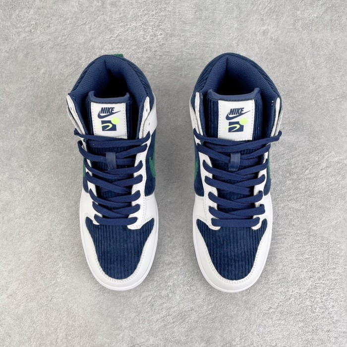 Nike Dunk High Sports Specialties White Navy