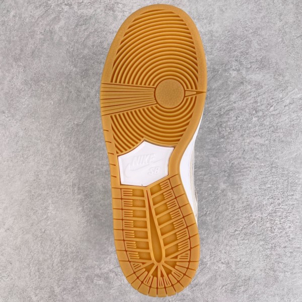 Nike SB Dunk High Pro ISO Orange Label Unbleached Natural