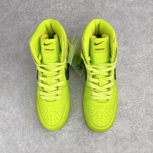 Nike Dunk High AMBUSH Flash Lime
