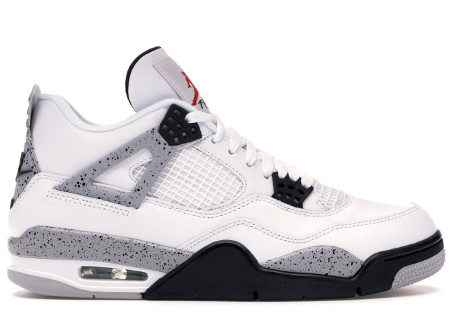 Jordan 4 Retro White Cement