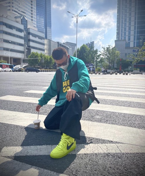 Nike Dunk High AMBUSH Flash Lime