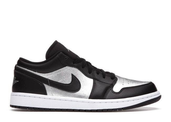 Jordan 1 Low SE Black Metallic Silver