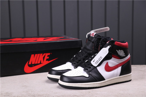 Jordan 1 Retro High Black Gym Red