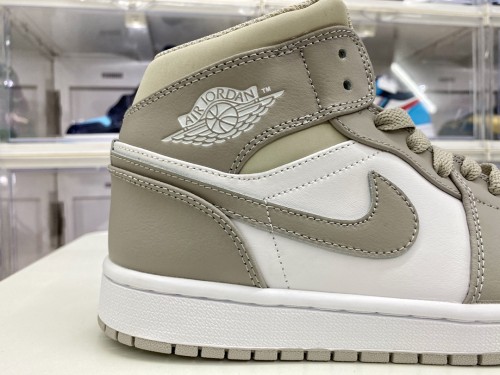 Jordan 1 Mid Linen