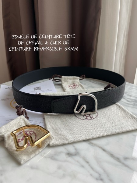 HERMES Belt 2 (width 3.8cm)