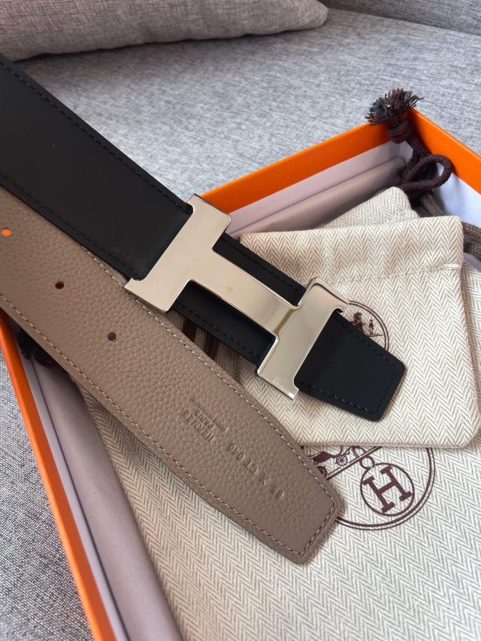 Hermes CONSTANCE BELT BUCKLE & REVERSIBLE LEATHER STRAP 2 (width 3.8cm)