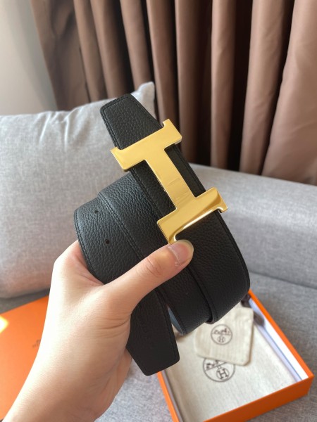 Hermes CONSTANCE BELT BUCKLE & REVERSIBLE LEATHER STRAP 2 (width 3.8cm)