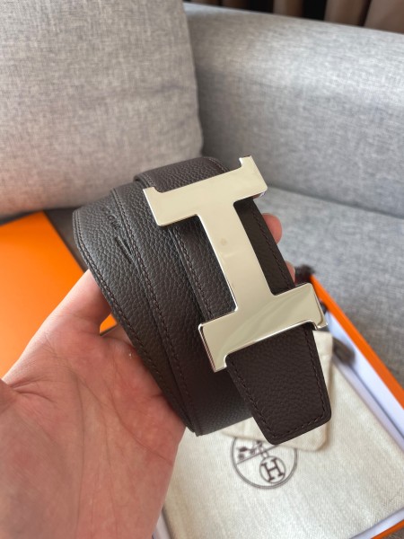 Hermes CONSTANCE BELT BUCKLE & REVERSIBLE LEATHER STRAP 2 (width 3.8cm)