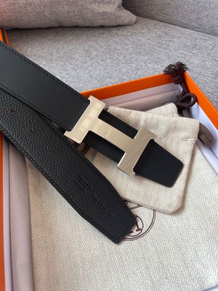 Hermes CONSTANCE BELT BUCKLE & REVERSIBLE LEATHER STRAP 2 (width 3.8cm)