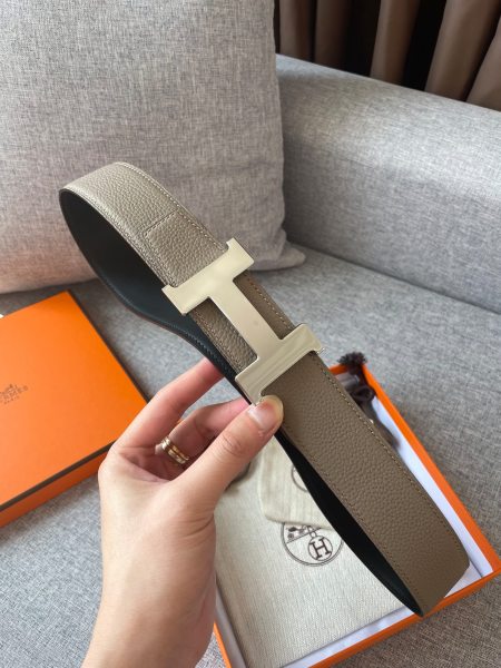 Hermes CONSTANCE BELT BUCKLE & REVERSIBLE LEATHER STRAP 2 (width 3.8cm)