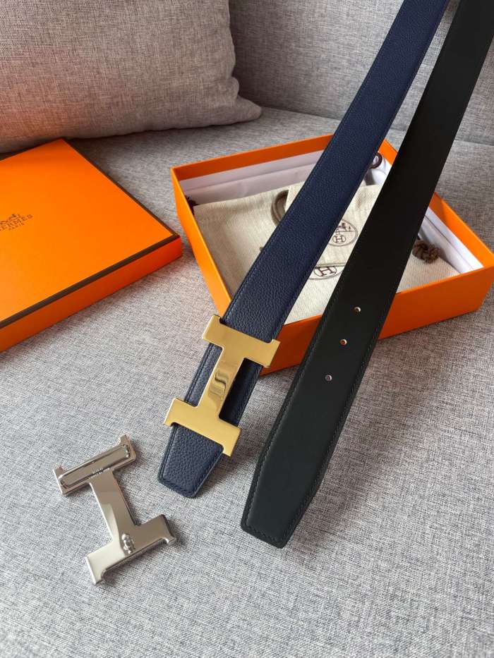 Hermes CONSTANCE BELT BUCKLE & REVERSIBLE LEATHER STRAP 2 (width 3.8cm)