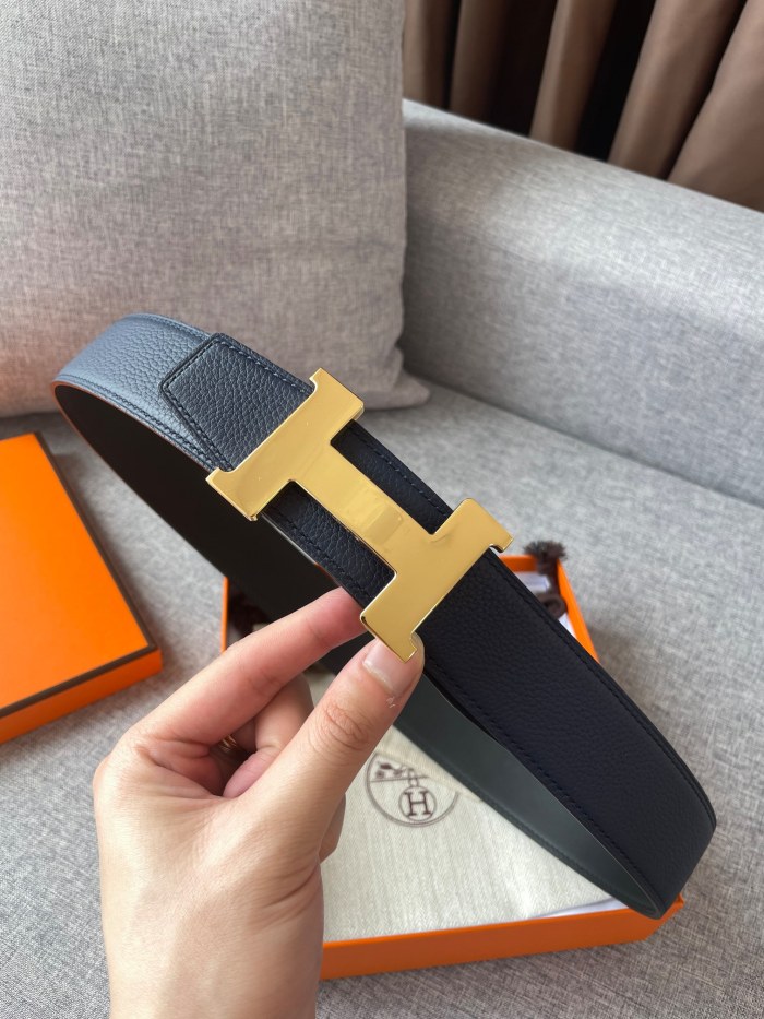 Hermes CONSTANCE BELT BUCKLE & REVERSIBLE LEATHER STRAP 2 (width 3.8cm)