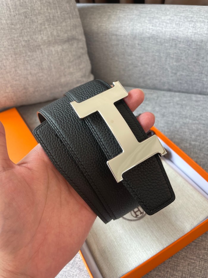 Hermes CONSTANCE BELT BUCKLE & REVERSIBLE LEATHER STRAP 2 (width 3.8cm)