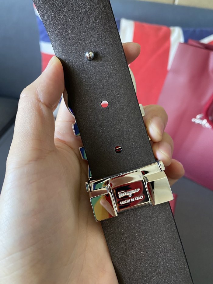 Salvatore Ferragamo Belt 7 (width 3.5cm)