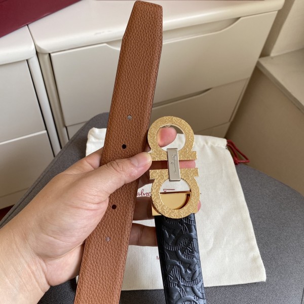 Salvatore Ferragamo Belt 7 (width 3.5cm)