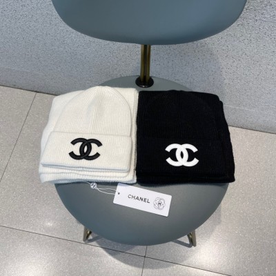 Hat & Scarf Chanel 4