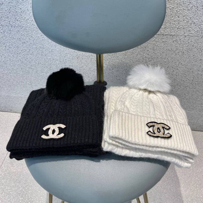 Hat & Scarf Chanel 5