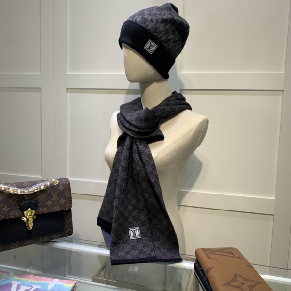 Hat & Scarf Louis Vuitton 1