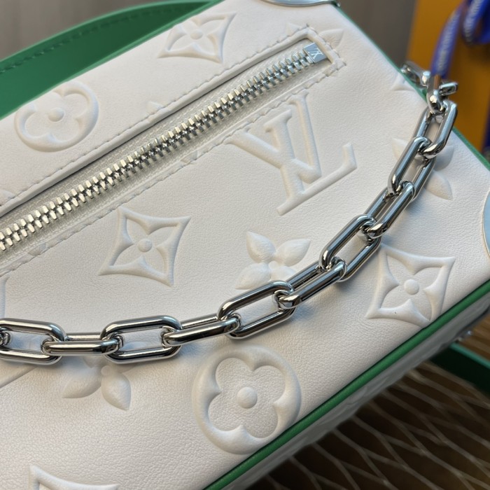 Handbag Louis Vuitton MINI SOFT TRUNK M68906 size 18.5x13x8cm