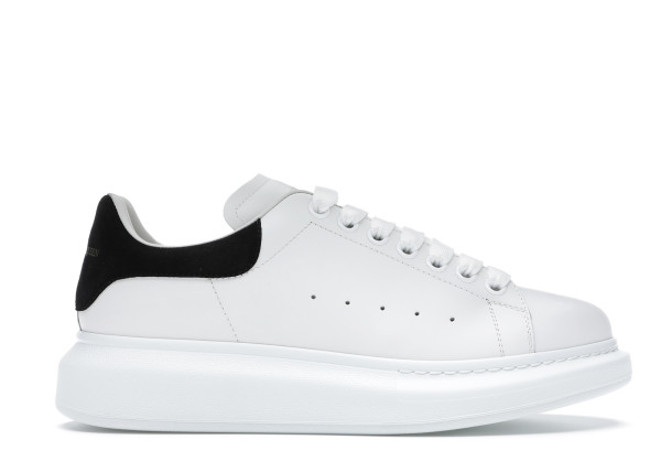 Alexander McQueen Oversized Ivory Black Suede (W)