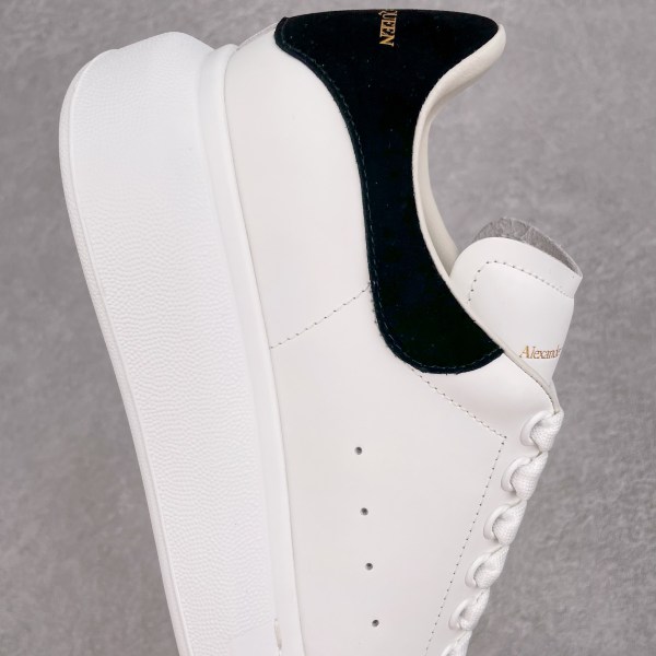 Alexander McQueen Oversized Ivory Black Suede (W)