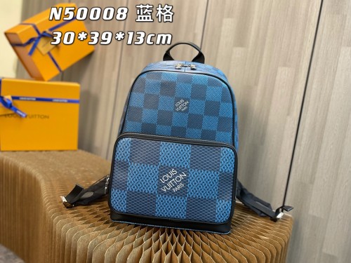 Handbag Louis Vuitton N50008 N50009 Damier Graphite 3D size：30 x 39 x 13 cm