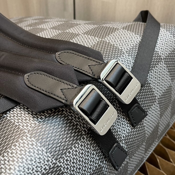 Handbag Louis Vuitton N50008 N50009 Damier Graphite 3D size：30 x 39 x 13 cm