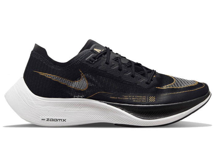Nike ZoomX Vaporfly NEXT% 2 Black Metallic Gold Coin