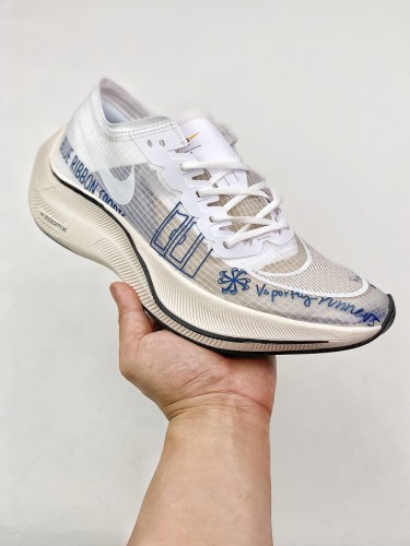 Nike ZoomX Vaporfly NEXT% Blue Ribbon Sports White