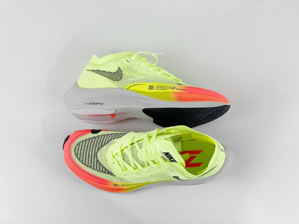 Nike ZoomX Vaporfly NEXT% 2 Barely Volt Hyper Orange
