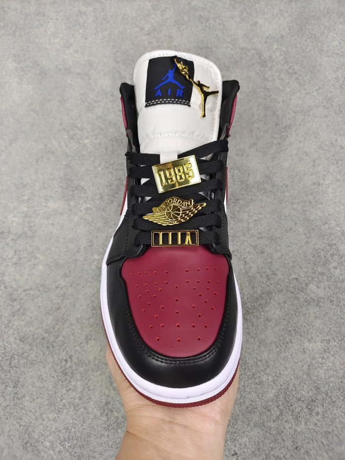 Jordan 1 Mid SE Black Dark Beetroot (W)