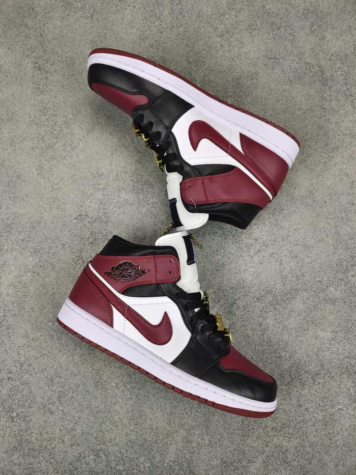 Jordan 1 Mid SE Black Dark Beetroot (W)