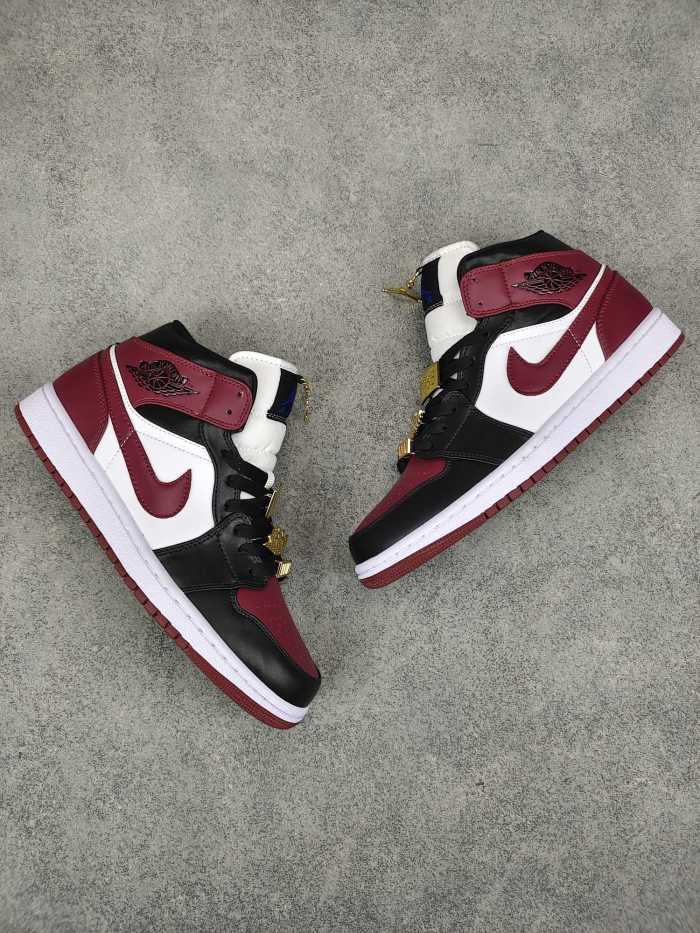 Jordan 1 Mid SE Black Dark Beetroot (W)