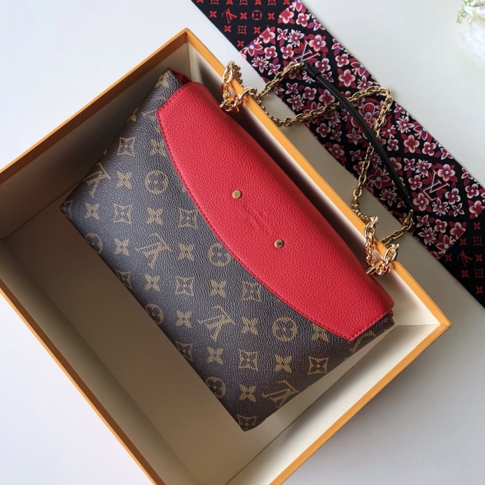 Handbag Louis Vuitton M43714 M43715 M43713 size24.5*6.5*16.5cm