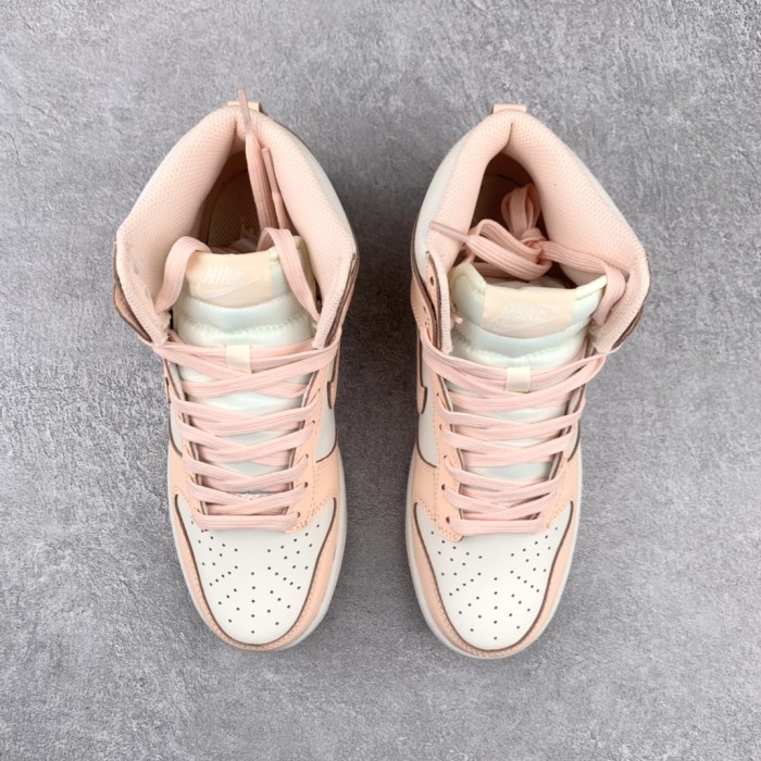 Nike Dunk High Sail Crimson Tint (W)