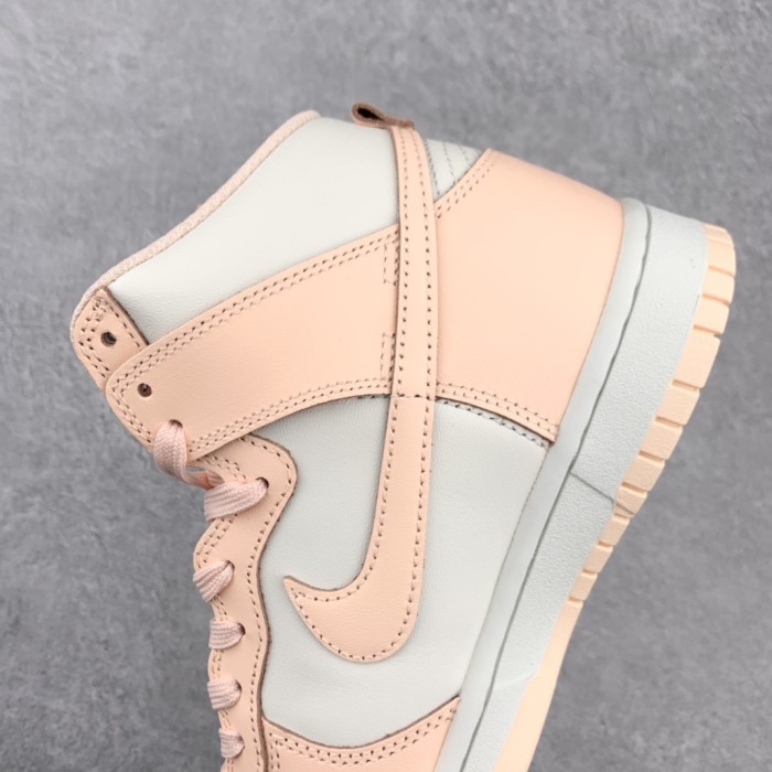 Nike Dunk High Sail Crimson Tint (W)