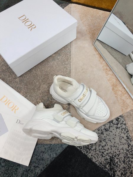 Dior D-Wonder Low White Calfskin (W)