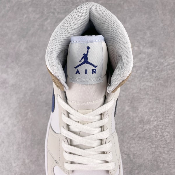 Jordan 1 Mid Tan Suede