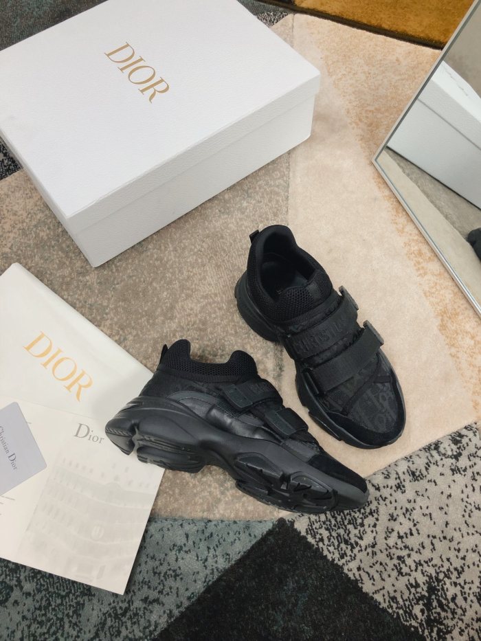 DIOR Women's D-Wander Sneaker 'DIOR Oblique - Black'