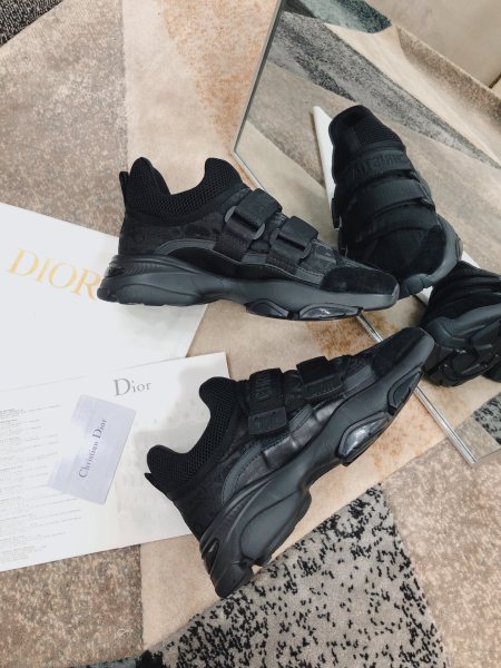 DIOR Women's D-Wander Sneaker 'DIOR Oblique - Black'