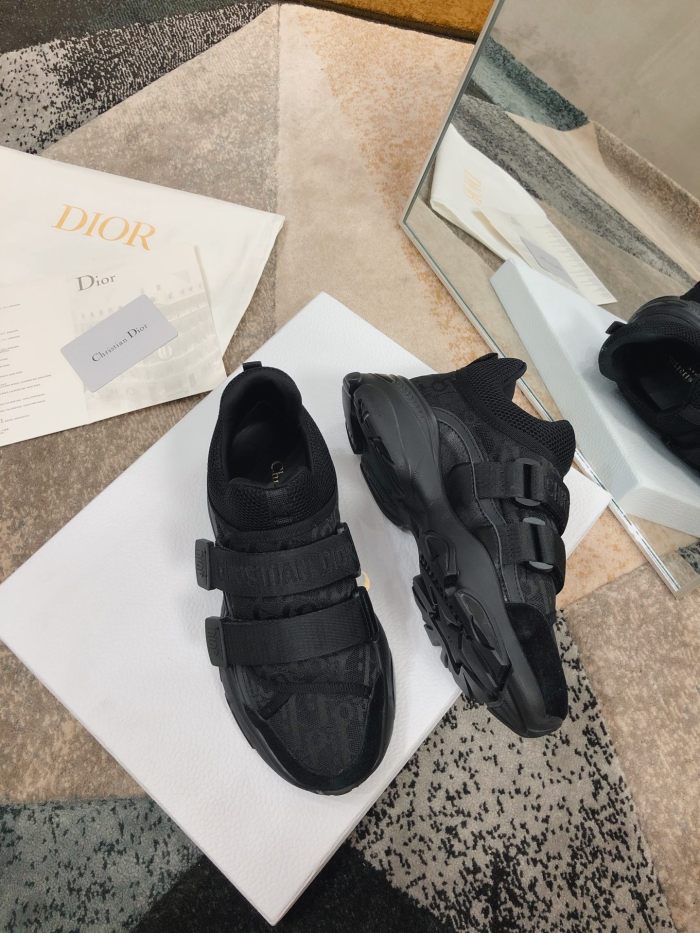DIOR Women's D-Wander Sneaker 'DIOR Oblique - Black'