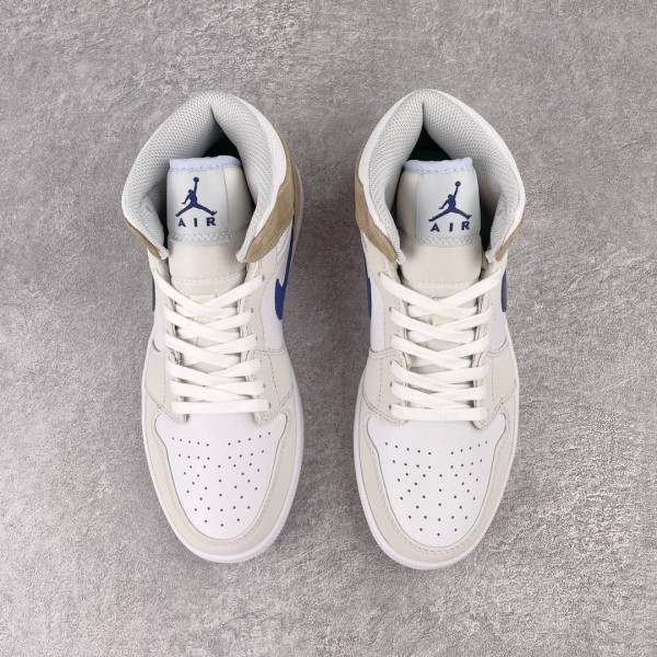 Jordan 1 Mid Tan Suede