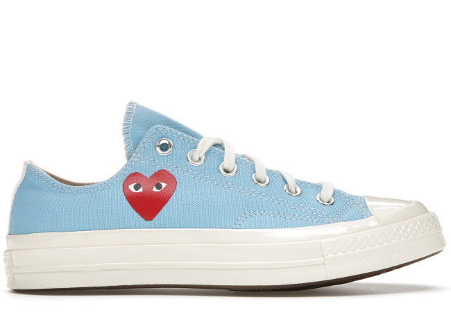 Converse Chuck Taylor All-Star 70s Ox Comme des Garcons Play Bright Blue