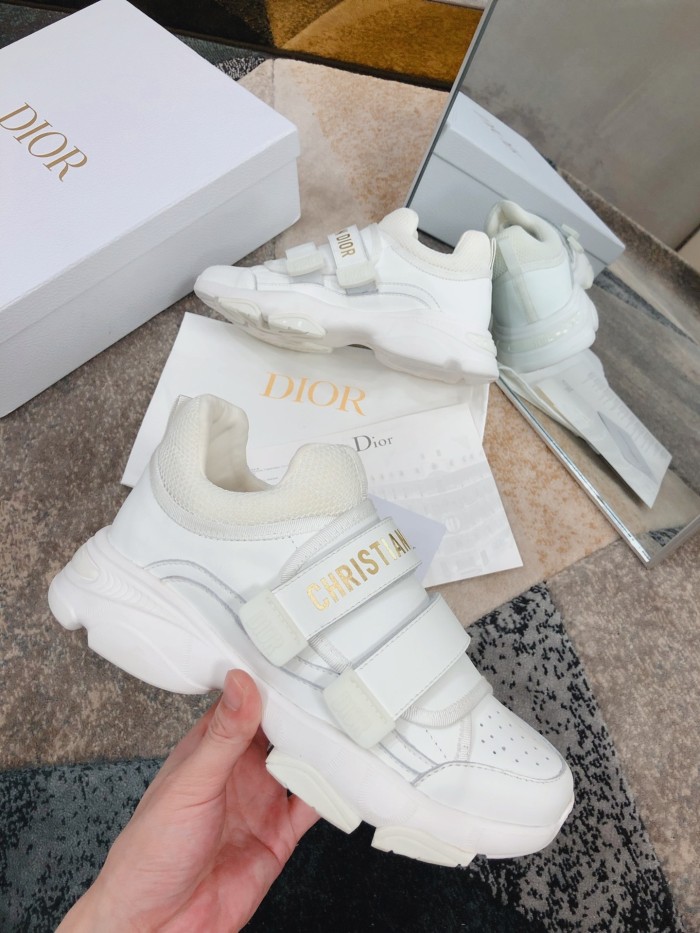 Dior D-Wonder Low White Calfskin (W)