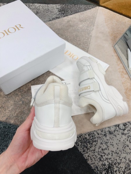 Dior D-Wonder Low White Calfskin (W)
