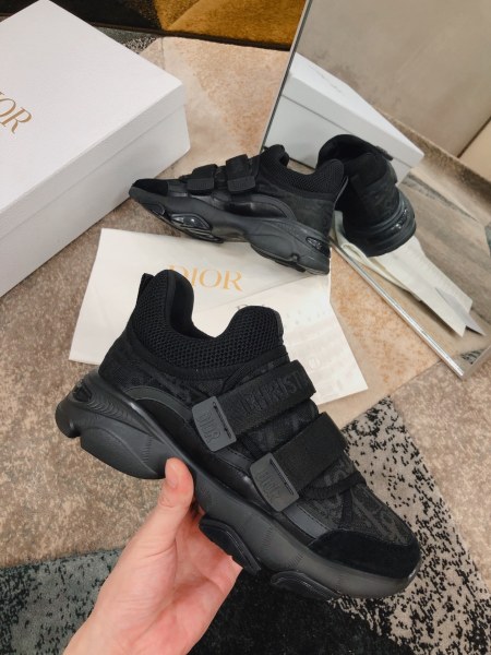 DIOR Women's D-Wander Sneaker 'DIOR Oblique - Black'