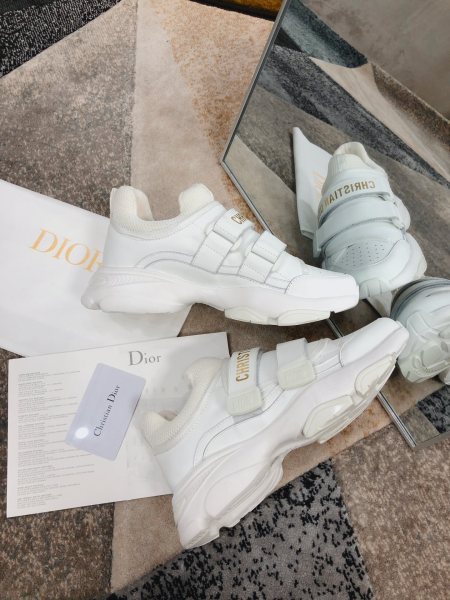 Dior D-Wonder Low White Calfskin (W)